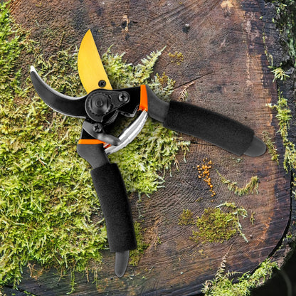 8" Professional Pruner Garden Tools - Premium Bypass Pruning Shears